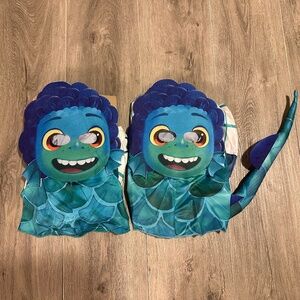 Kid's Sea Monster Halloween Costumes Bodysuit/Jumpsuit w/mask (Set of 2)